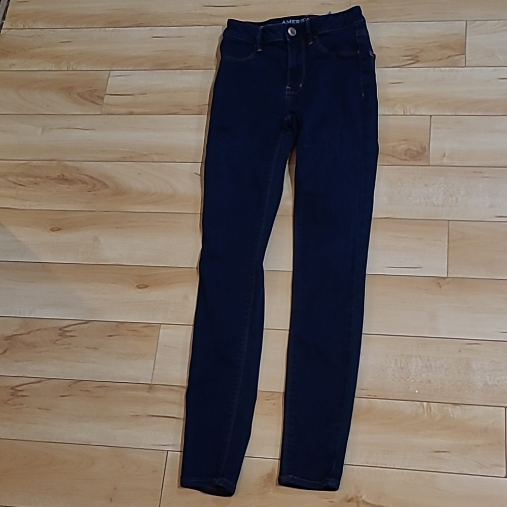 America Eagle women's size 00 sky high jeggings